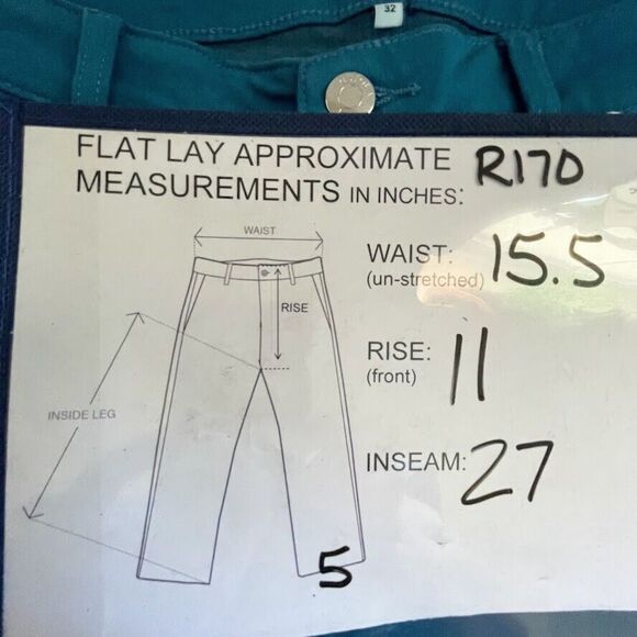 Pistola Jennifer Oslo Pants Womens 32 Belize Blue Slim Fit Ankle Jeans - Picture 11 of 16